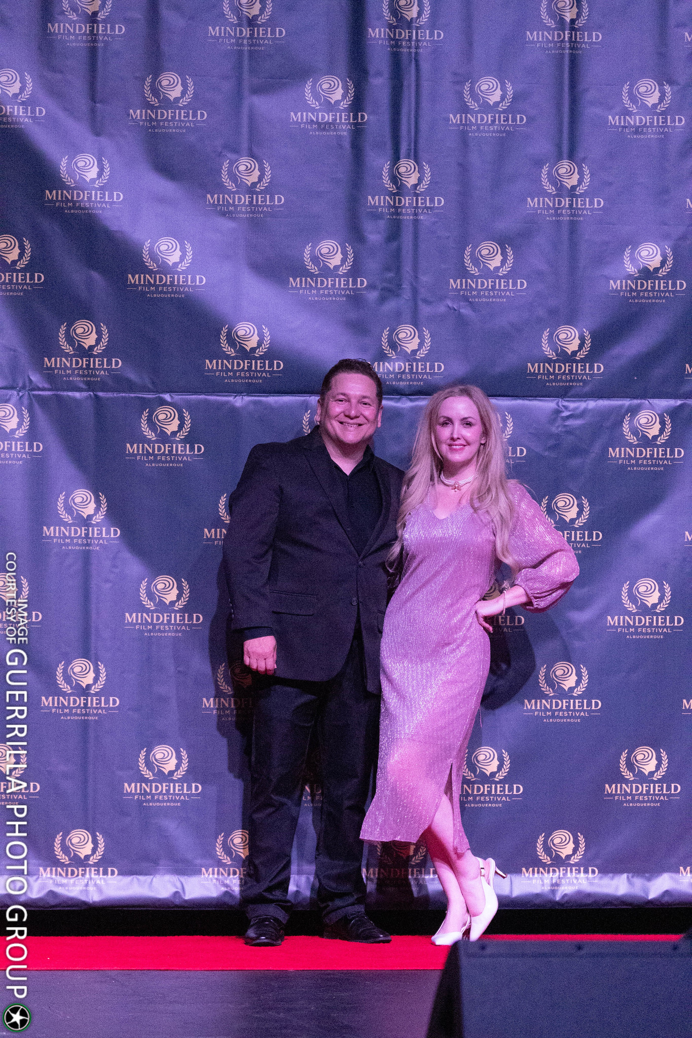 Aaron Alexander and Abby at the 2026 Mindfield Film Festival